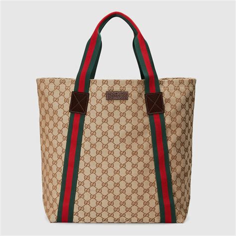 gucci signature convertible tote|gucci canvas tote bag free.